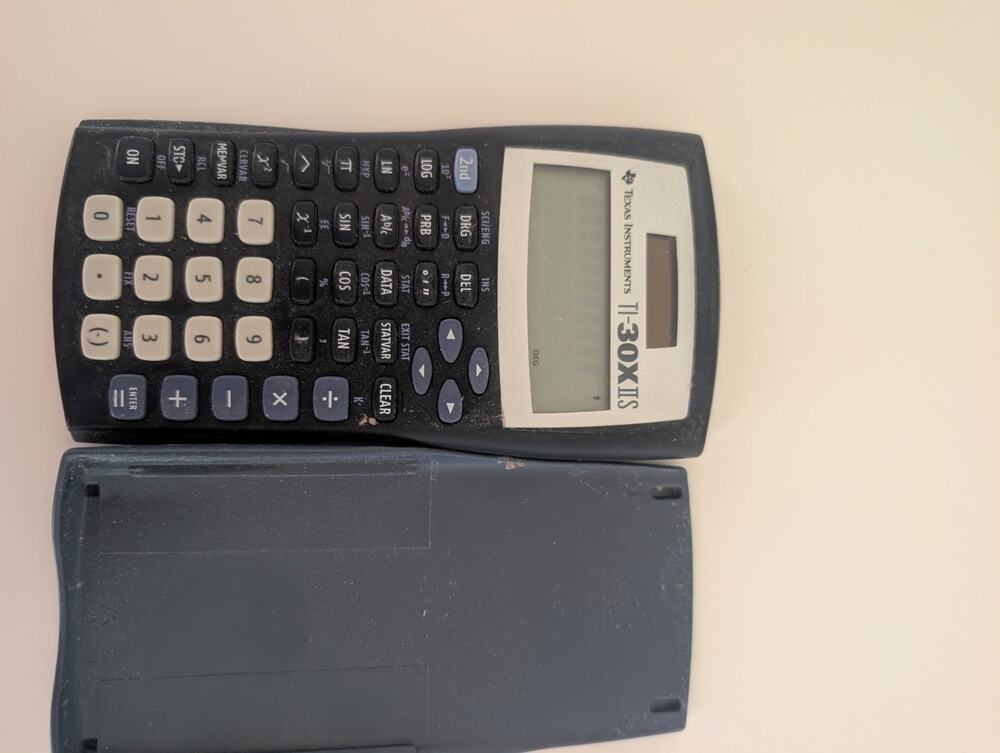 Texas Instruments TI-30X IIS Two-Line Scientific Calculator - Black